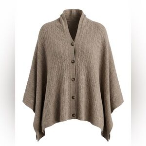 Orvis women’s tan wool blend shawl one size